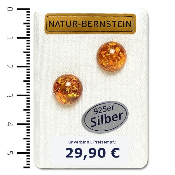 90202 Bernstein Ohrstecker 90202 Bernstein Ohrstecker