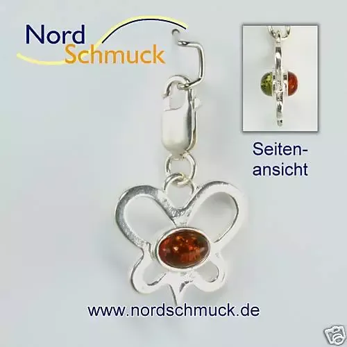 90547 Anhänger AmberCharmS Schmetterling