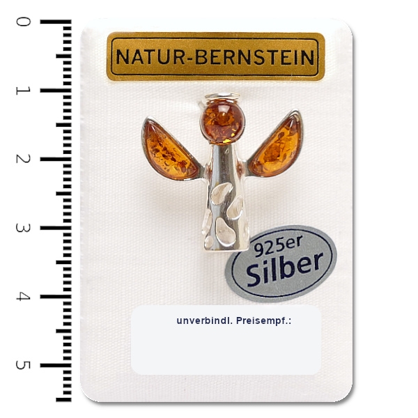 90634 Engel mit Silber-Kleid