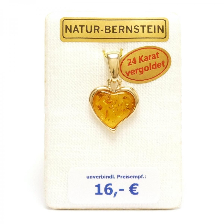 90645z Anhänger Herz,zitrone
