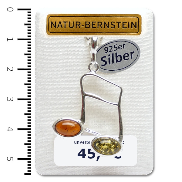 90683 Anhänger Doppelnote