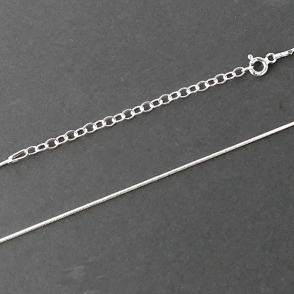 Silberkette 40-45cm Schlangenkette
