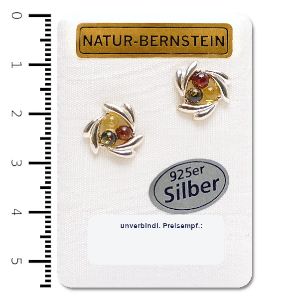 90952 Ohrstecker, multicolor