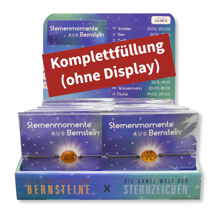 NEU Füllung Sternzeichenarmband 24 Stück
