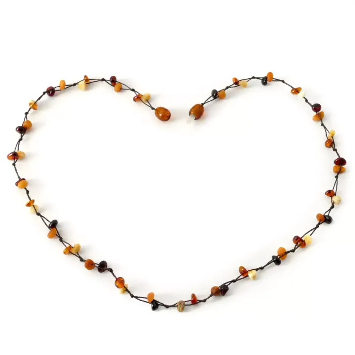 M3625 Bernstein-Kette 42-45 cm