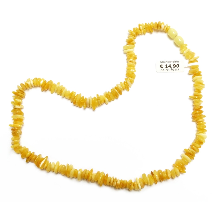 Kurze Kette Chips milchig