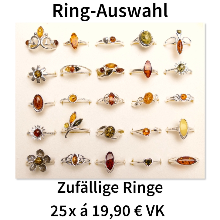 RA199 25x zufällige Ringauswahl