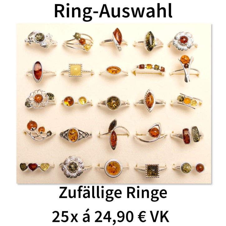 RA249 25x zufällige Ringauswahl