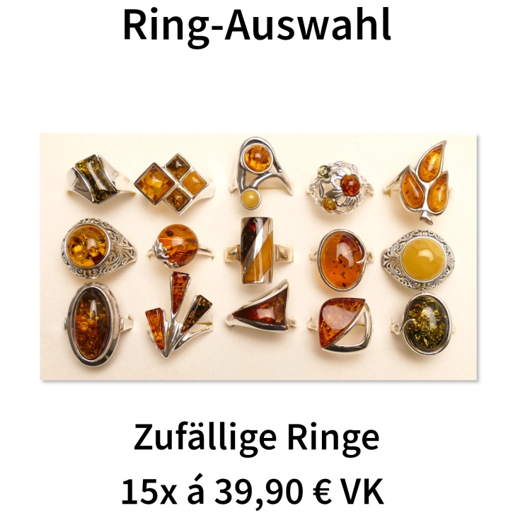 RA399 15x zufällige Ringauswahl