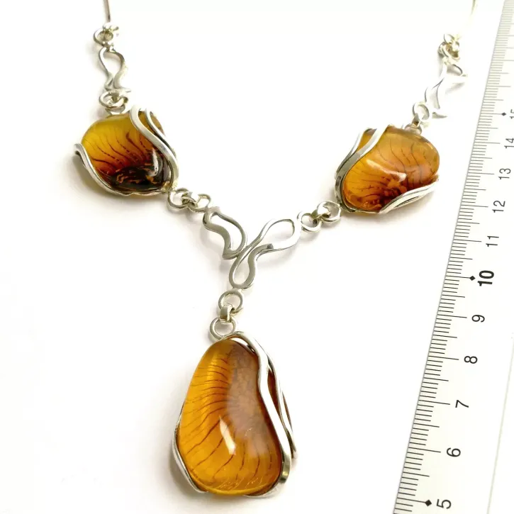 V36-19 Collier graviert