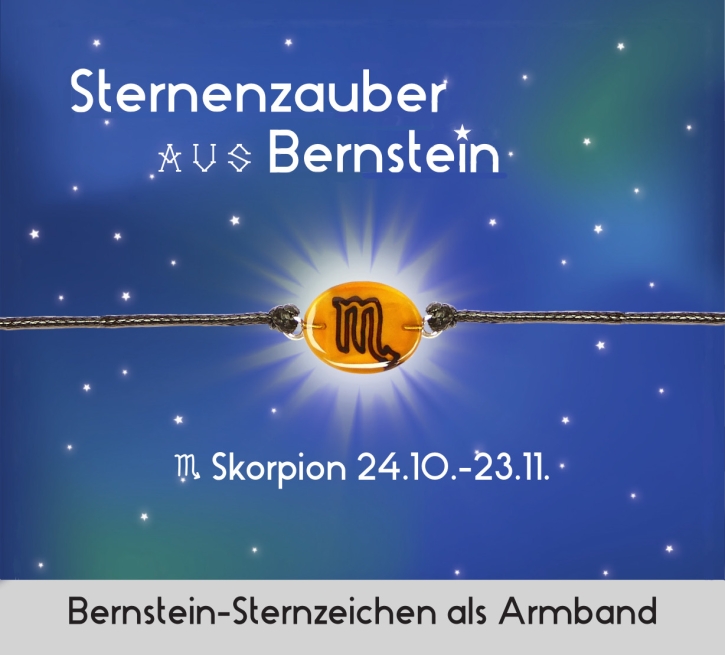 15108 Sternzeichenarmband Skorpion