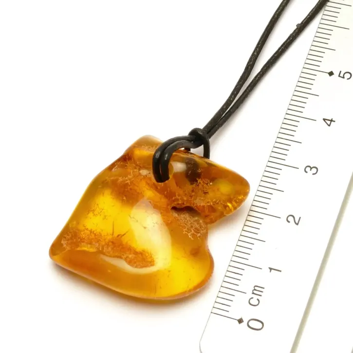 V26-30 Bernstein-Tropfen, cognac