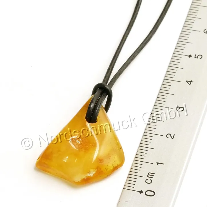 V26-42 Bernstein-Tropfen, zitrone