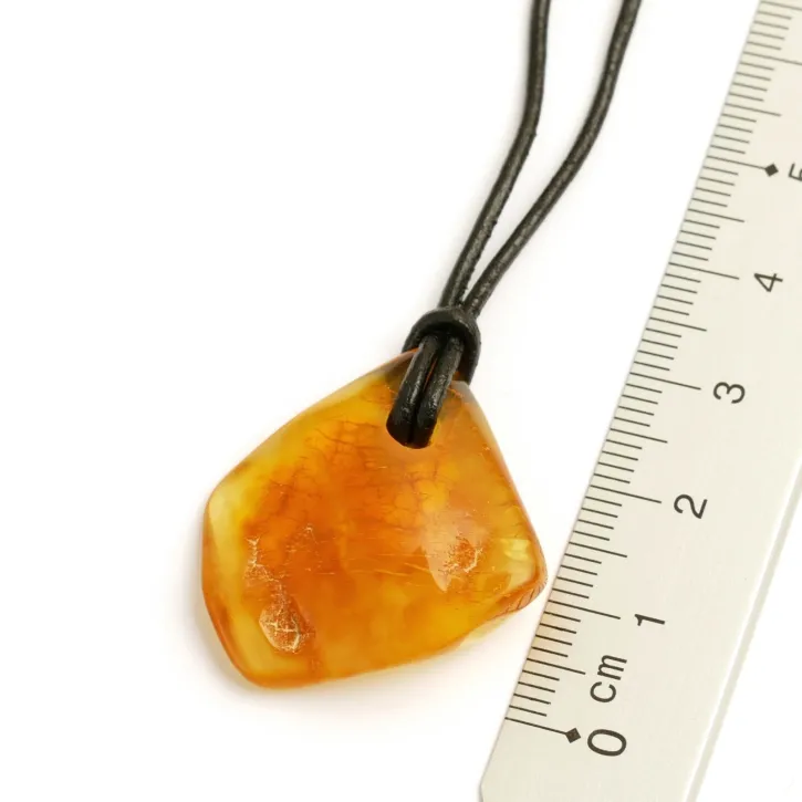 V26-43 Bernstein-Tropfen, zitrone