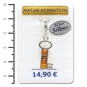 90561 Anhänger AmberCharmS Schlüssel